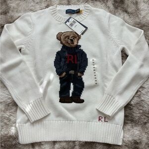 Ralph Lauren Polo Bear Sweater NWT